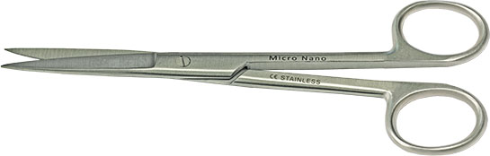 52-004335-EM-Tec S15 microscopy lab scissors-sharp tips-straigh-150mm.jpg EM-Tec S15 microscopy lab scissors, sharp tips, straight, 150mm, 410 st. st.